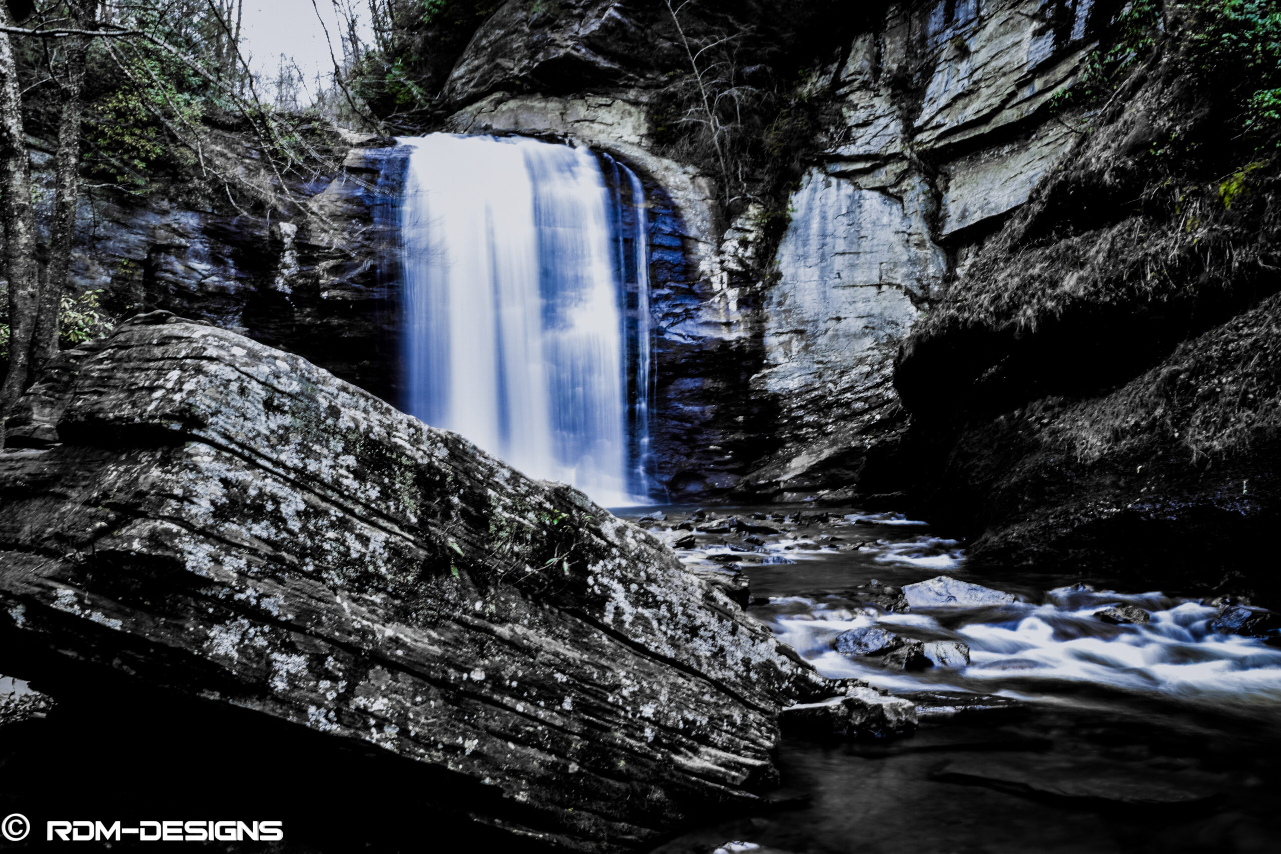 NC Waterfalls — fine art landscape photography by RDM Designs